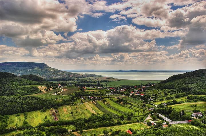 Hungary — Balaton Hungary Landscape